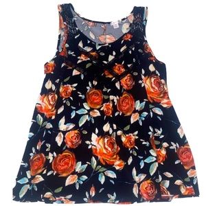 Xhilaration Woman’s Floral Top- L